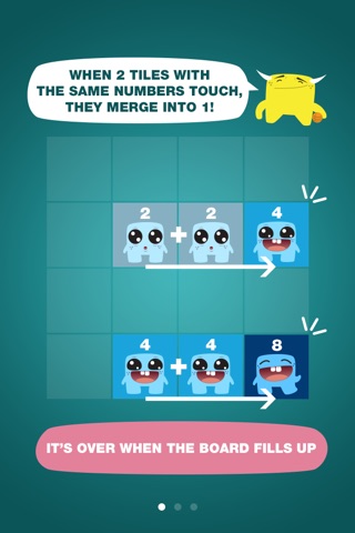 2048 Monster: Numbers Sliding Puzzle Game screenshot 4