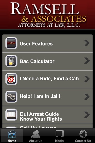 Ramsell & Associates DUI APP screenshot 2