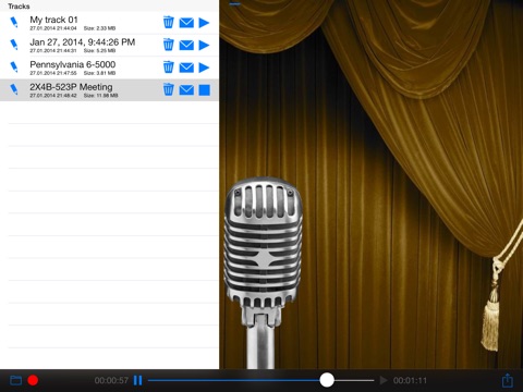 Voicer - Sound Recorder Lite screenshot 3