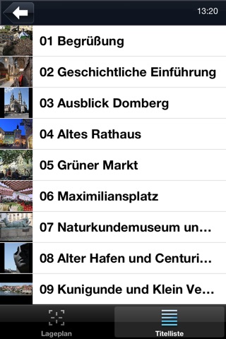 Bamberg iGuide screenshot 4