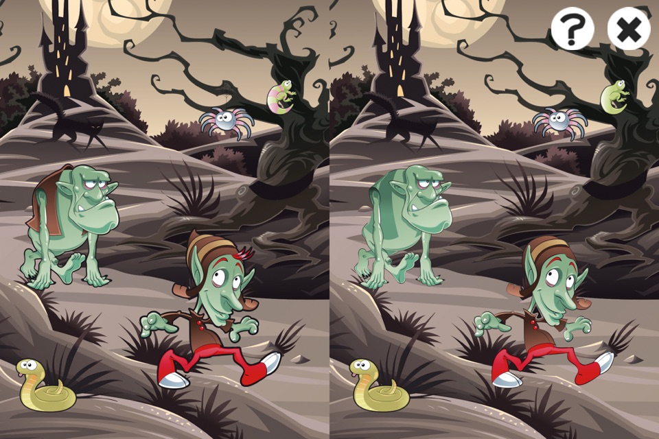 A Halloween Learning Game for Children with Cute Monsters screenshot 2