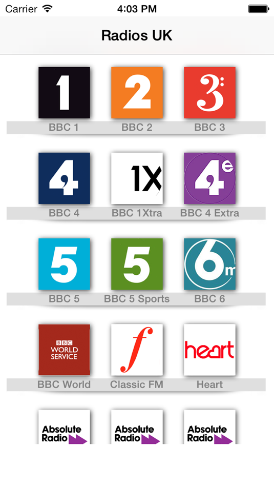 My Radio UK: All British radios in the same app! UK live radio! - 2.0 - (iOS)