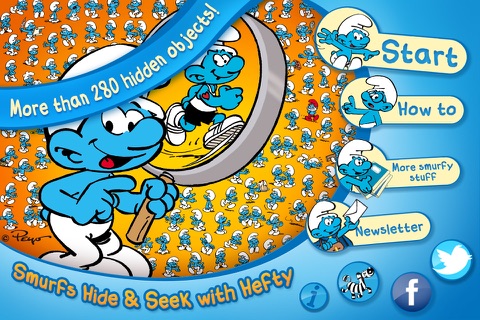 The Smurfs Hide & Seek with Hefty screenshot 2