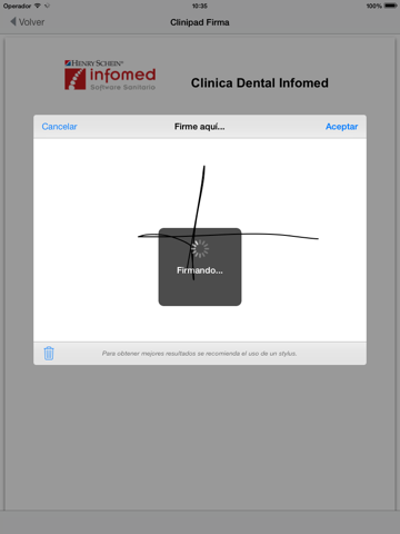 Screenshot #6 pour Clinipad Firma
