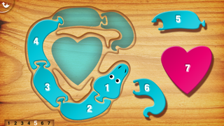 Screenshot #3 pour Mes premiers puzzles : les serpents