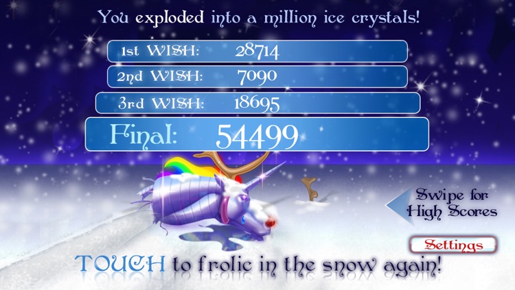 Robot Unicorn Attack Christmas Edition screenshot-4