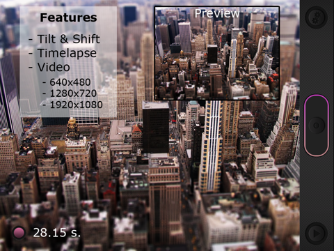 Screenshot #4 pour Miniatures: Tilt-Shift Time-Lapse Videos
