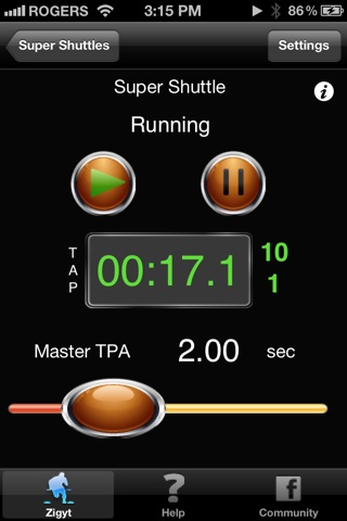 Agility and HIIT Interval Training Timer in One: Zigyt 2.0 screenshot 4