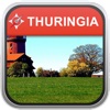 Offline Map Thuringia, German: City Navigator Maps