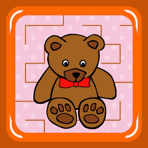 Teddy Bear Maze (sister vs brother) icon