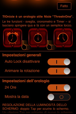 TIOnixie Alarm Clock - Stop Watch - Timer screenshot 4