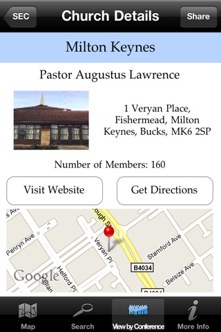 Adventist Church Finder screenshot 3