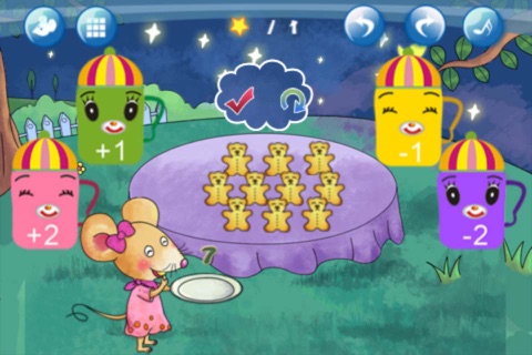 Cake and Fruit:Delicious Number-Kimi's Picnic:Primar Math Free screenshot 2