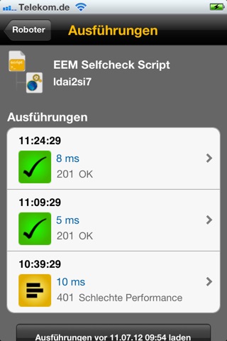 SAP User Experience Monitor screenshot 3