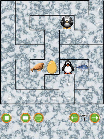 Screenshot #5 pour Manchot Labyrinthe (chercher l'œuf)