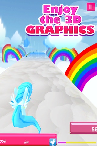 Magic Pony Dash - Little Pony 3D Jump and Running Game screenshot 4