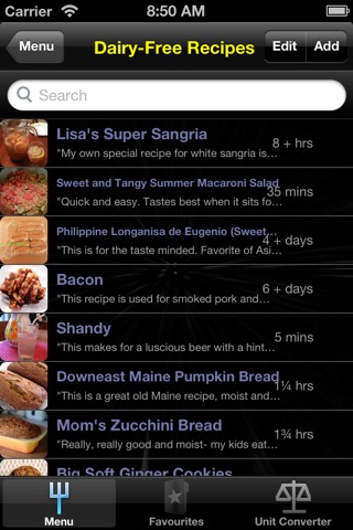 Special Diet Recipes screenshot 2