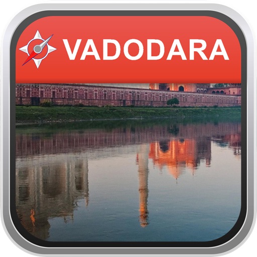 Offline Map Vadodara, India: City Navigator Maps icon