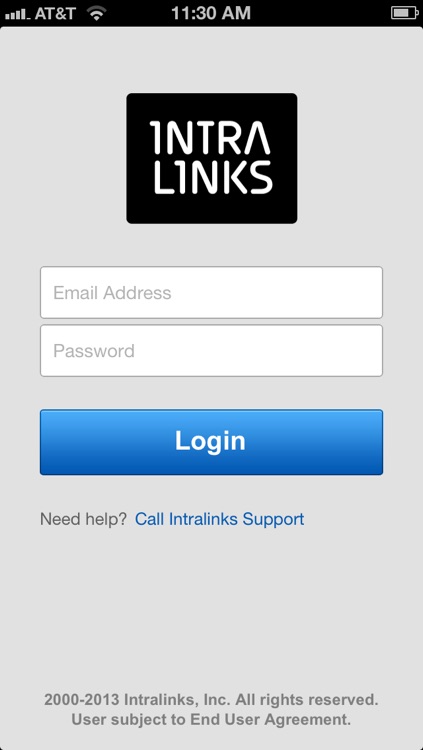 IntraLinks Secure Mobile ™ for iPad and iPhone