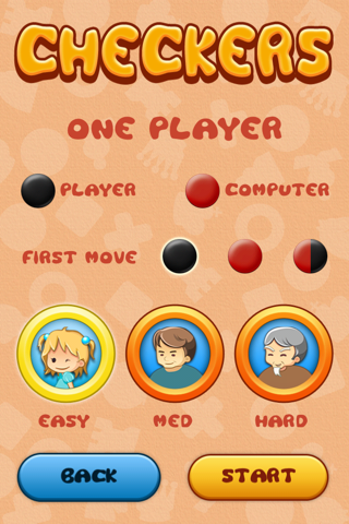 Checkers for Kids screenshot 2