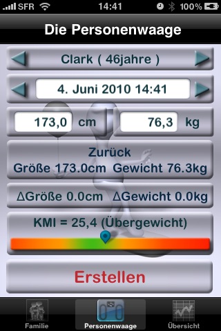 Fam Weight - Suivi du poids de la famille screenshot 3