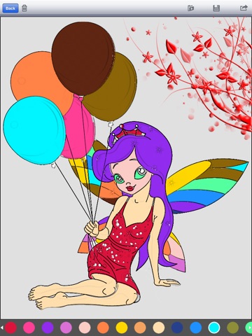 Fairy Coloring Free screenshot 3