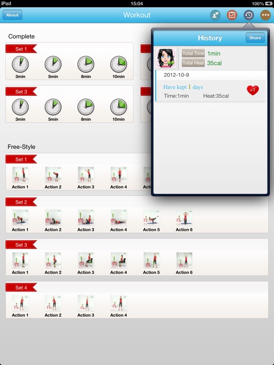 Ladies' Waist Workout HD screenshot-4