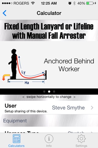 FallClear LITE - Fall Arrest Clearance Calculators screenshot 2