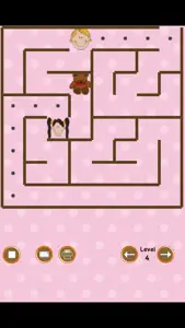 Teddy Bear Maze (sister vs brother) screenshot #1 for iPhone