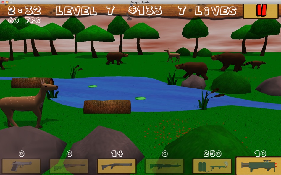 #2. Barnyard Blaster Lite for Mac OS X (macOS) Bởi: Nuclear Nova Software
