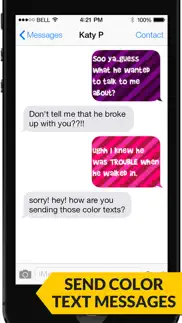 pimp my text - send color text messages with emoji 2 iphone screenshot 1