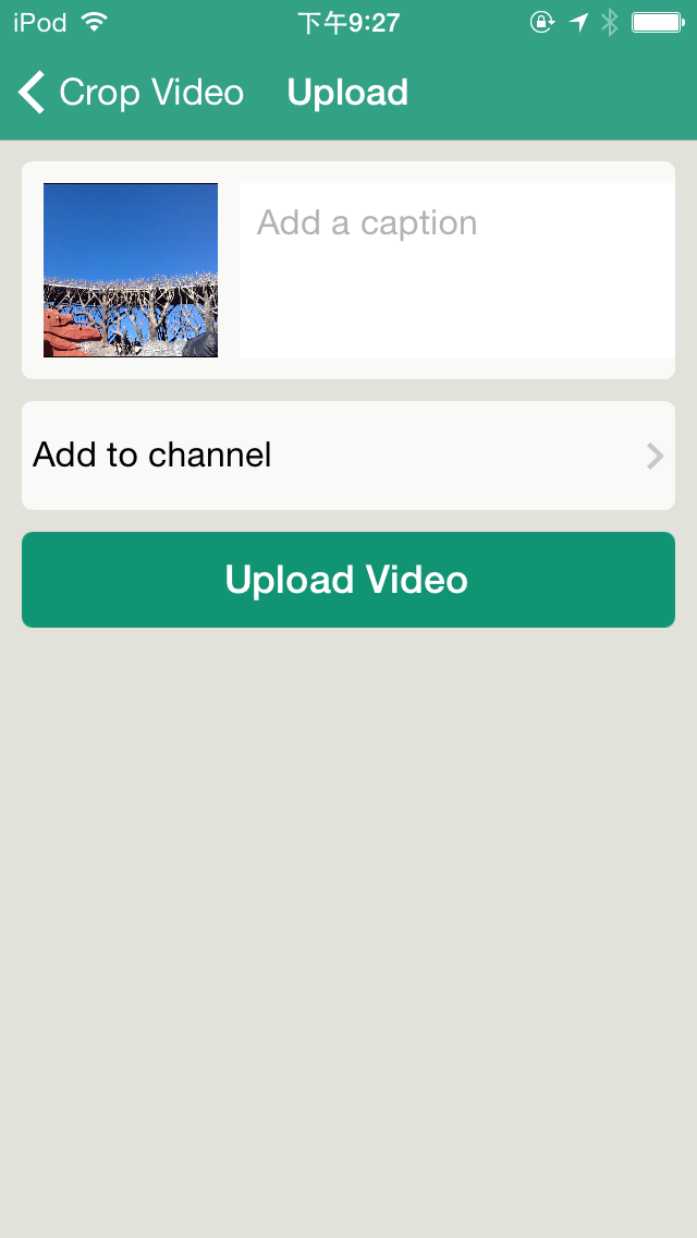 Screenshot #3 pour Custom Video Uploader for Vine - Upload custom videos to Vine from your camera roll