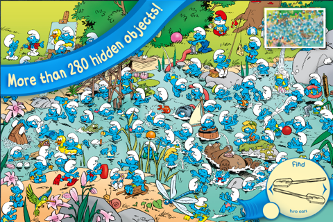 The Smurfs Hide & Seek with Brainy screenshot 2