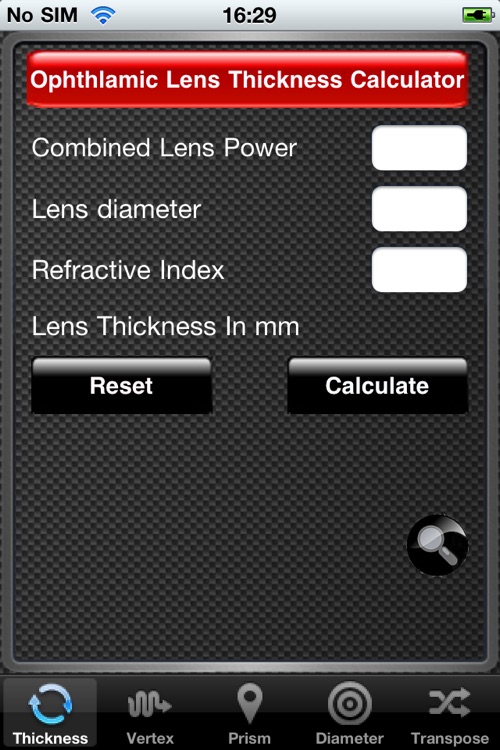 Optical Dispensing Assistant