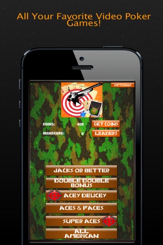 Deer Hunter Poker: High Caliber Video Poker Games for The Ultimate Challenge screenshot 2