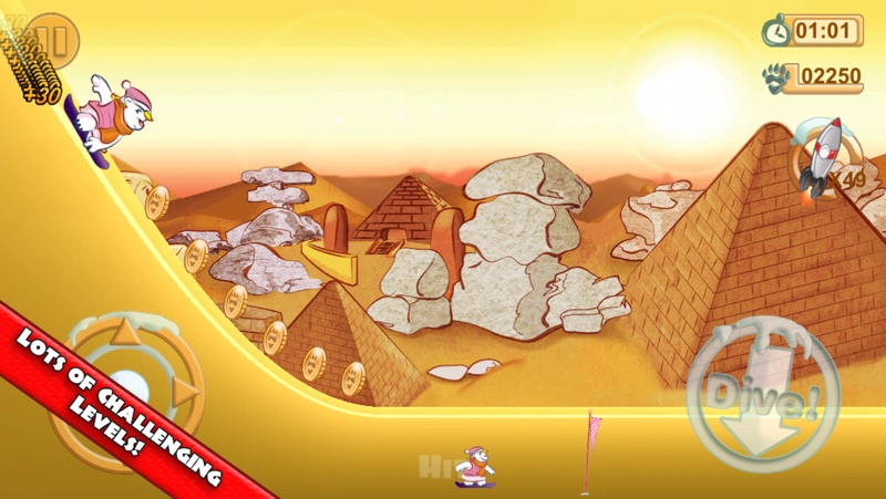 Snowboard Racing Jogos Gratis de Corrida App Gratis - Jogos de Meninas e Meninos screenshot 3