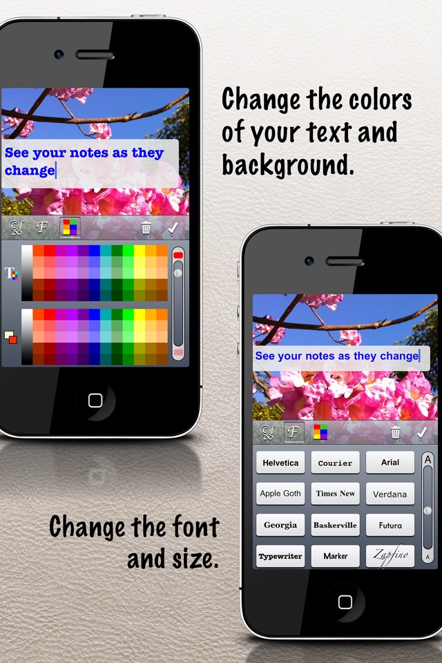 Snap Camera! - Write notes on your pictures the easy way. screenshot 3