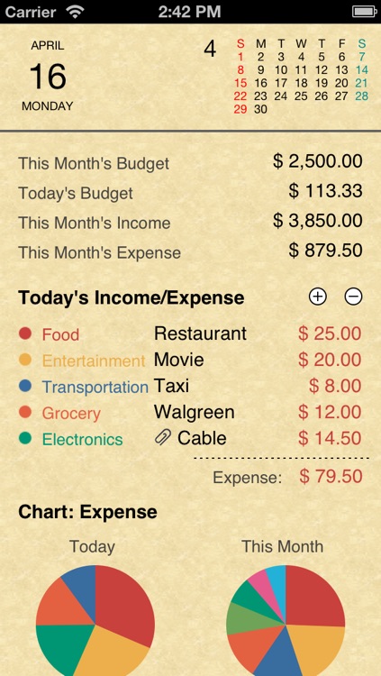 Money Journal Lite