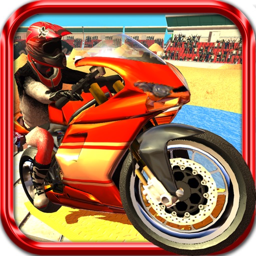 3D TURBO MOTOR BIKE STUNT RIDING - OFFROAD PARKING SIMULATOR PRO icon