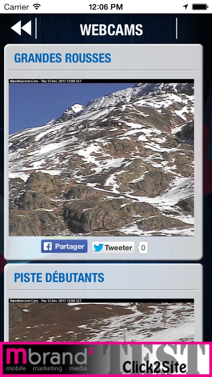 Alpe d'Huez par SKI 360 (bons plans, météo, enneigement, webcams, GPS,…)