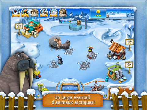 Screenshot #6 pour Farm Frenzy 3 – Les terres de glace HD (Free)