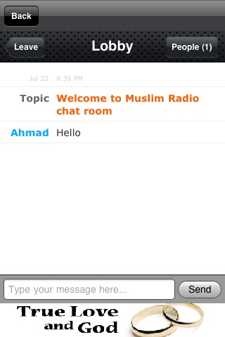 Muslim Radio Lite screenshot 2