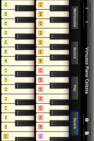 Virtuoso Piano Celesta Screenshot 1