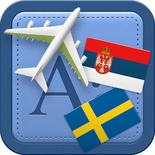 Traveller Dictionary and Phrasebook Serbian - Swedish icon