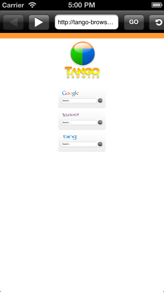 #5. Tango Browser (iOS) بواسطة: MAHONI GLOBAL, PT