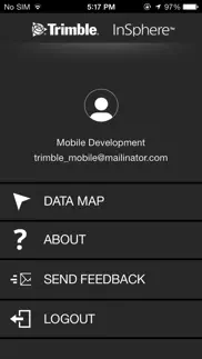 trimble insphere iphone screenshot 1