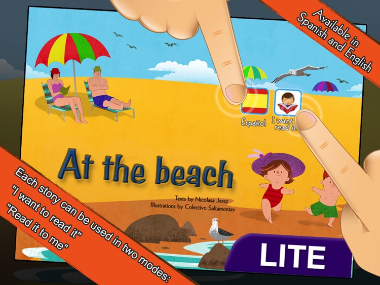 Books for Kids: En la playa Lite