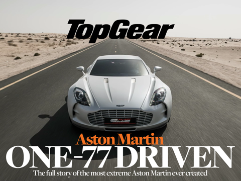Screenshot #4 pour Top Gear Magazine: Aston Martin One-77 Special