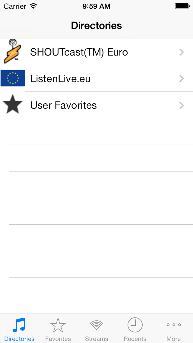 Euro Radio Screenshot