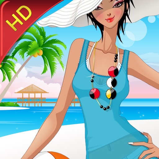 Beach Fashion HD: Dress up and makeup game